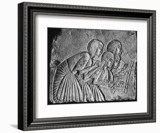 Egyptian Scribes, C1350 BC-null-Framed Giclee Print