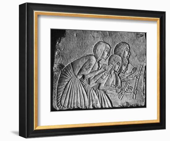 Egyptian Scribes, C1350 BC-null-Framed Giclee Print