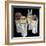 Egyptian set of four canopic jars. Artist: Unknown-Unknown-Framed Giclee Print