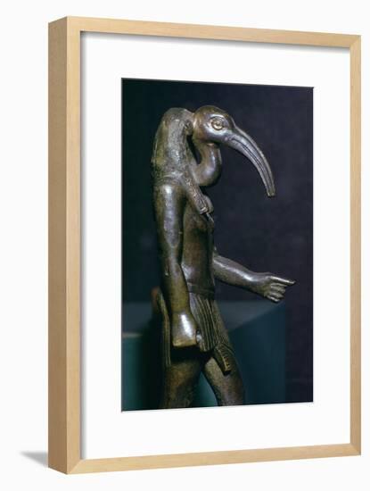 Egyptian statuette of Thoth, 7th century BC Artist: Unknown-Unknown-Framed Giclee Print