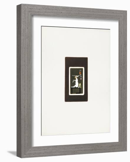 Egyptian Theme 1-Mireille Kramer-Framed Limited Edition