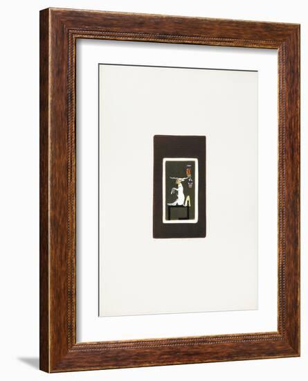 Egyptian Theme 1-Mireille Kramer-Framed Limited Edition