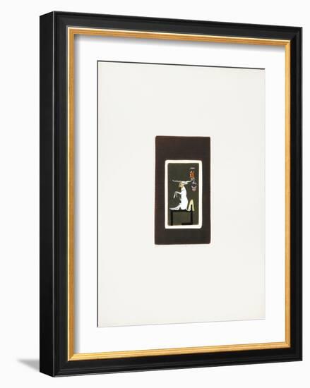 Egyptian Theme 1-Mireille Kramer-Framed Limited Edition