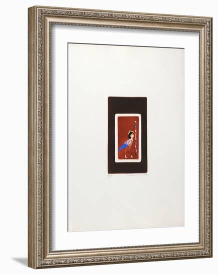 Egyptian Theme 2-Mireille Kramer-Framed Limited Edition