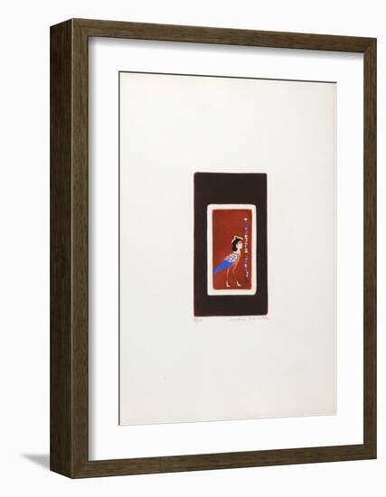 Egyptian Theme 2-Mireille Kramer-Framed Limited Edition