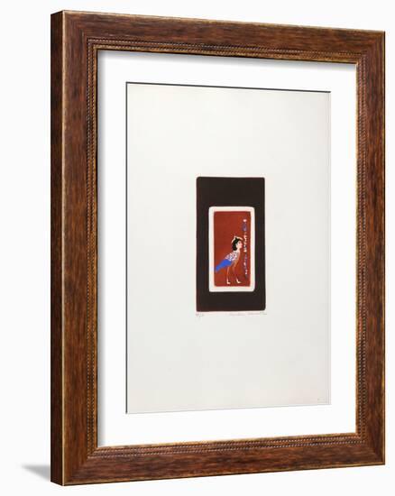 Egyptian Theme 2-Mireille Kramer-Framed Limited Edition