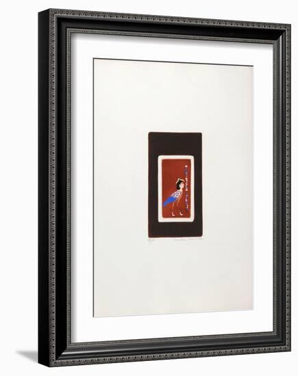 Egyptian Theme 2-Mireille Kramer-Framed Limited Edition