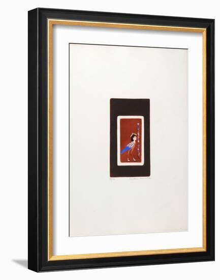 Egyptian Theme 2-Mireille Kramer-Framed Limited Edition