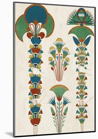 Egyptian Treasures - Botanics-Historic Collection-Mounted Giclee Print