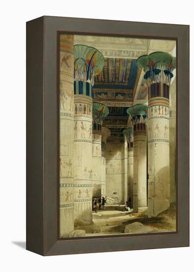 Egyptian View-David Roberts-Framed Premier Image Canvas