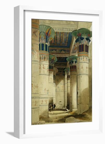 Egyptian View-David Roberts-Framed Giclee Print