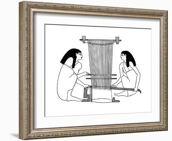 Egyptian Weavers, C3000 BC-null-Framed Giclee Print