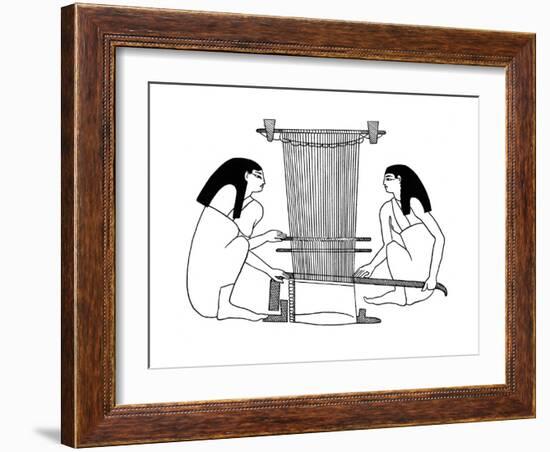 Egyptian Weavers, C3000 BC-null-Framed Giclee Print