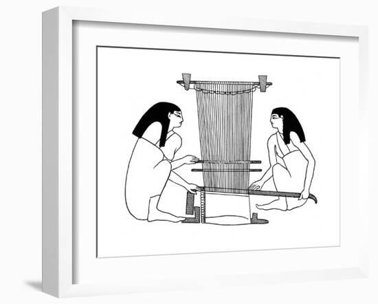 Egyptian Weavers, C3000 BC-null-Framed Giclee Print