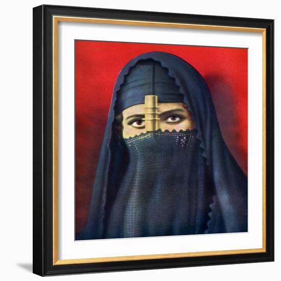 Egypyian Woman, C1922-ENW Slark-Framed Giclee Print