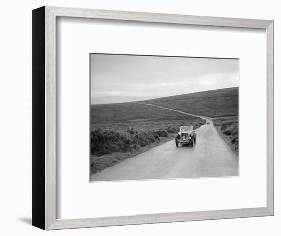 EH Goodenoughs MG PB competing at the MCC Torquay Rally, July 1937-Bill Brunell-Framed Photographic Print