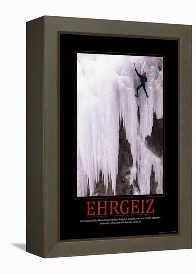 Ehrgeiz (German Translation)-null-Framed Stretched Canvas