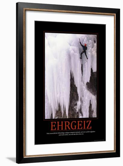 Ehrgeiz (German Translation)-null-Framed Photo