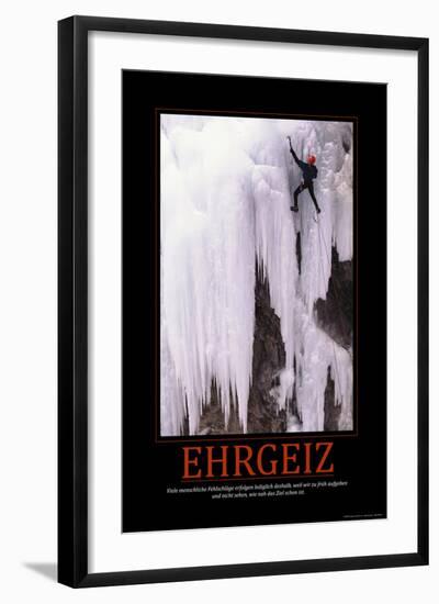 Ehrgeiz (German Translation)-null-Framed Photo