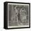 Ehud and Eglon-Ford Madox Brown-Framed Premier Image Canvas
