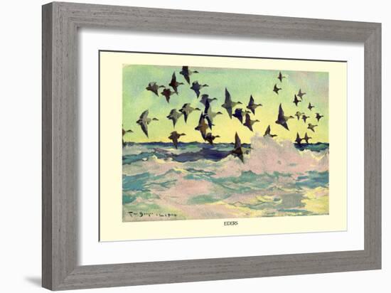 Eiders-Frank Weston Benson-Framed Art Print