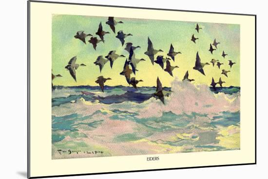 Eiders-Frank Weston Benson-Mounted Art Print