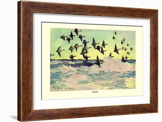 Eiders-Frank Weston Benson-Framed Art Print