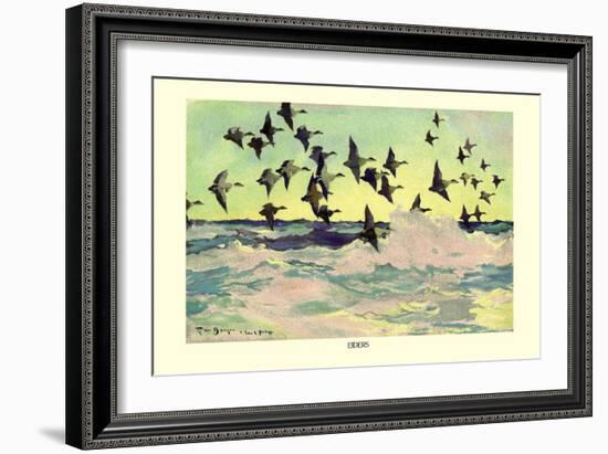 Eiders-Frank Weston Benson-Framed Art Print