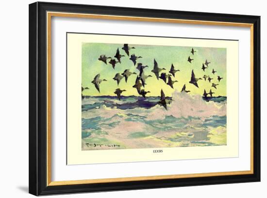 Eiders-Frank Weston Benson-Framed Art Print