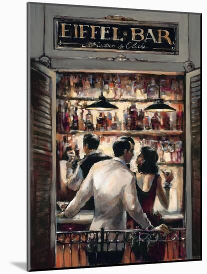 Eiffel Bar-Brent Heighton-Mounted Art Print