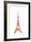 Eiffel Flowers-Kimberly Allen-Framed Art Print