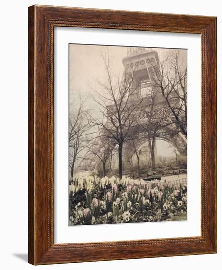 Eiffel in Springtime-Dawne Polis-Framed Art Print