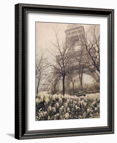 Eiffel in Springtime-Dawne Polis-Framed Art Print