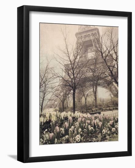 Eiffel in Springtime-Dawne Polis-Framed Art Print