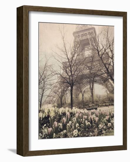 Eiffel in Springtime-Dawne Polis-Framed Art Print