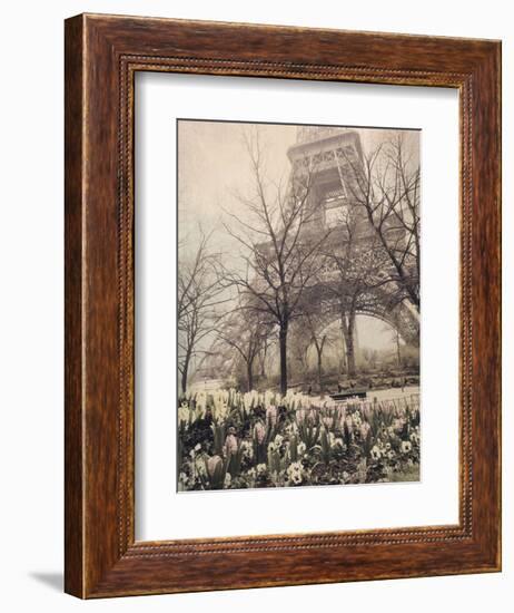 Eiffel in Springtime-Dawne Polis-Framed Art Print