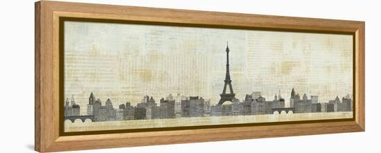 Eiffel Skyline-Avery Tillmon-Framed Stretched Canvas