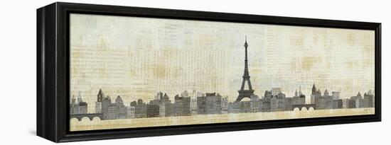 Eiffel Skyline-Avery Tillmon-Framed Stretched Canvas