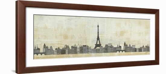 Eiffel Skyline-Avery Tillmon-Framed Art Print