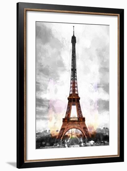 Eiffel Spot Colors-Philippe Hugonnard-Framed Giclee Print