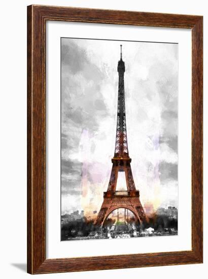 Eiffel Spot Colors-Philippe Hugonnard-Framed Giclee Print