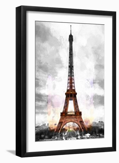 Eiffel Spot Colors-Philippe Hugonnard-Framed Giclee Print