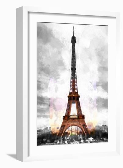 Eiffel Spot Colors-Philippe Hugonnard-Framed Giclee Print