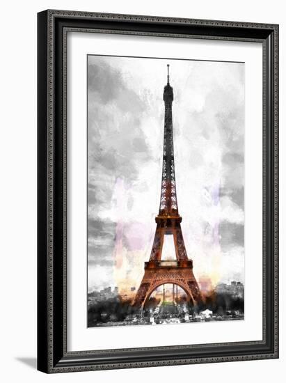 Eiffel Spot Colors-Philippe Hugonnard-Framed Giclee Print