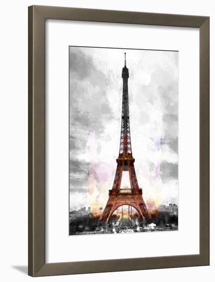 Eiffel Spot Colors-Philippe Hugonnard-Framed Giclee Print