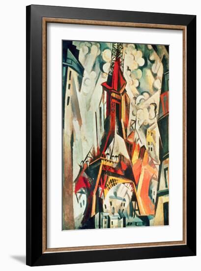 Eiffel Tower, 1910-Robert Delaunay-Framed Giclee Print