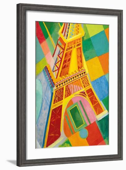 Eiffel Tower, 1926-Robert Delaunay-Framed Giclee Print