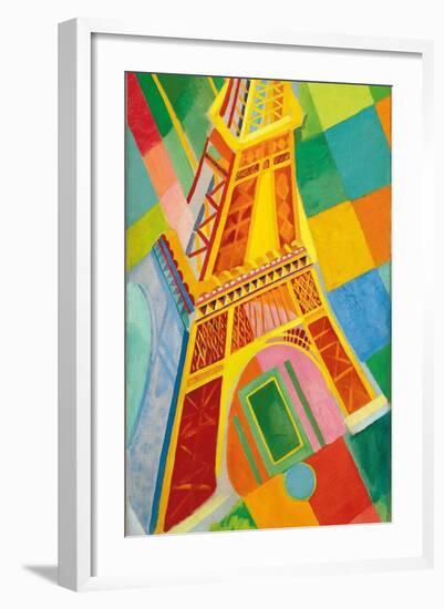 Eiffel Tower, 1926-Robert Delaunay-Framed Giclee Print