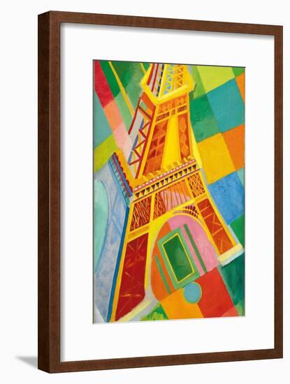 Eiffel Tower, 1926-Robert Delaunay-Framed Giclee Print