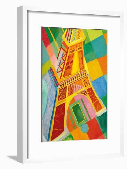 Eiffel Tower, 1926-Robert Delaunay-Framed Giclee Print